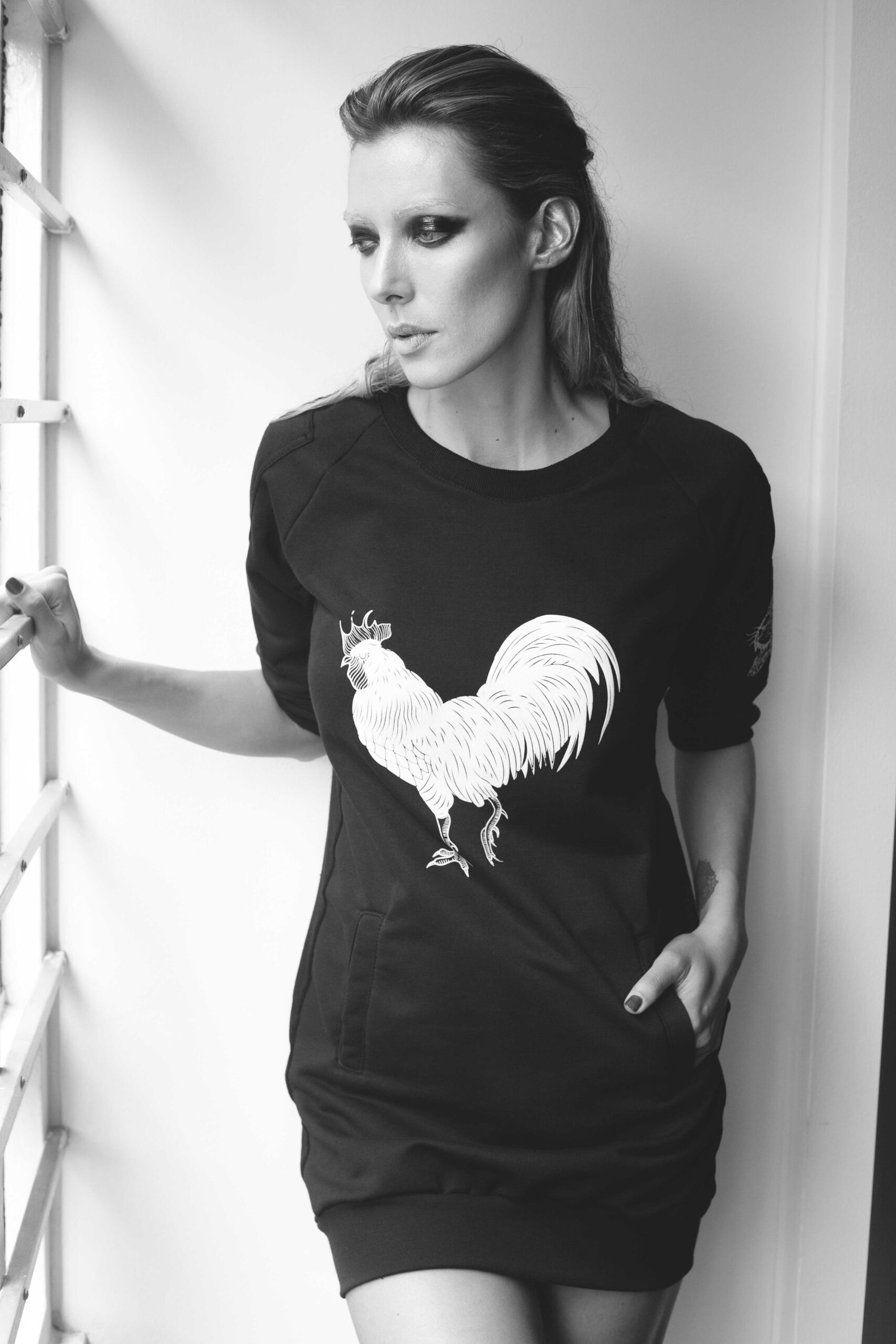 wild-rooster-hoodie-dress