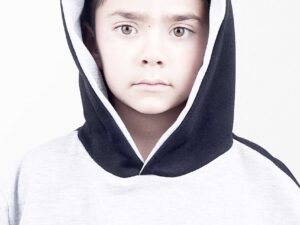 Riding hood Gray & Black