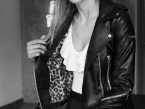 biker jacket chamarra