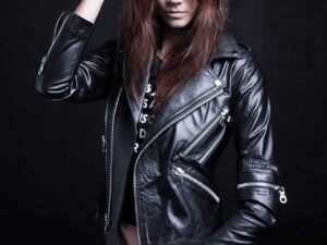 Black Leather Biker