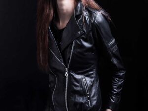 Biker Black Sky