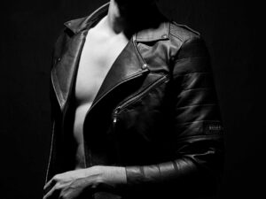 Leather Biker Fitt Jacket
