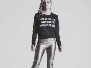Hoddie "Lions do not lose sleep over the opinions of sheep"
