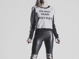 Hoddie "The Devil Wears Ducky Black"