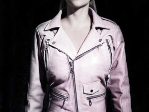 Leather Motor Pink Biker