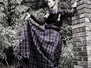 Scottish Queen Skirt Blue