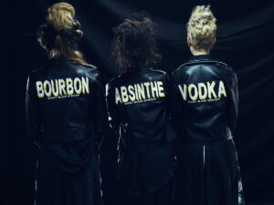 Bourbon, Absinthe, Vodka Rocker Biker
