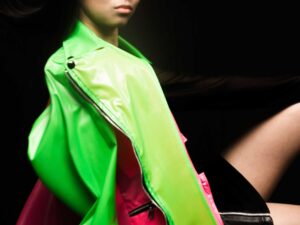 Rainbiker mix Green, Pink