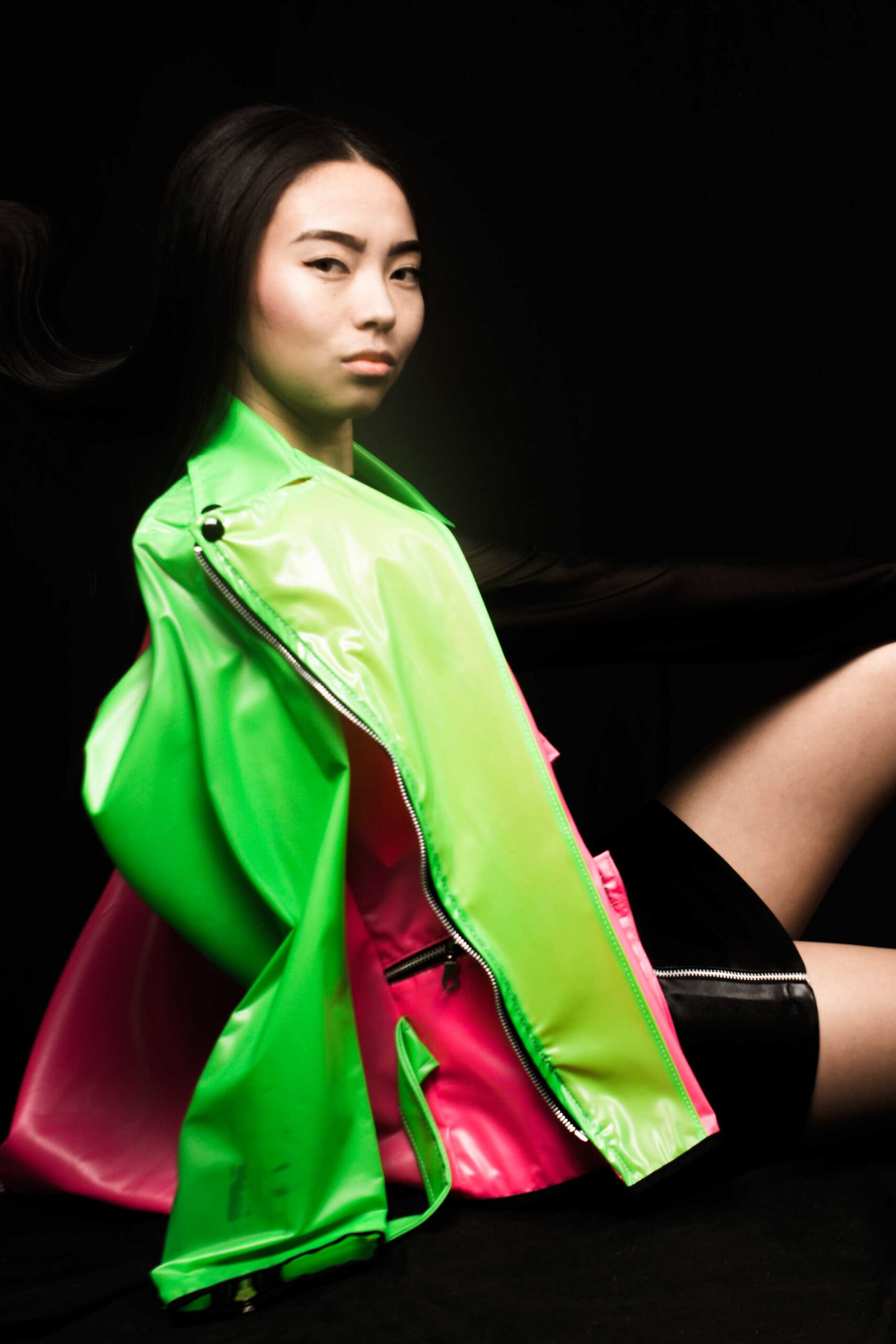 rainbiker-mix-green-pink
