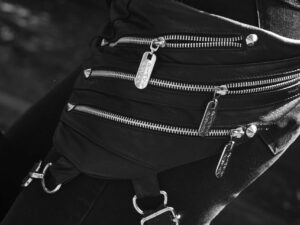 Leather Furious Kangaroo Black