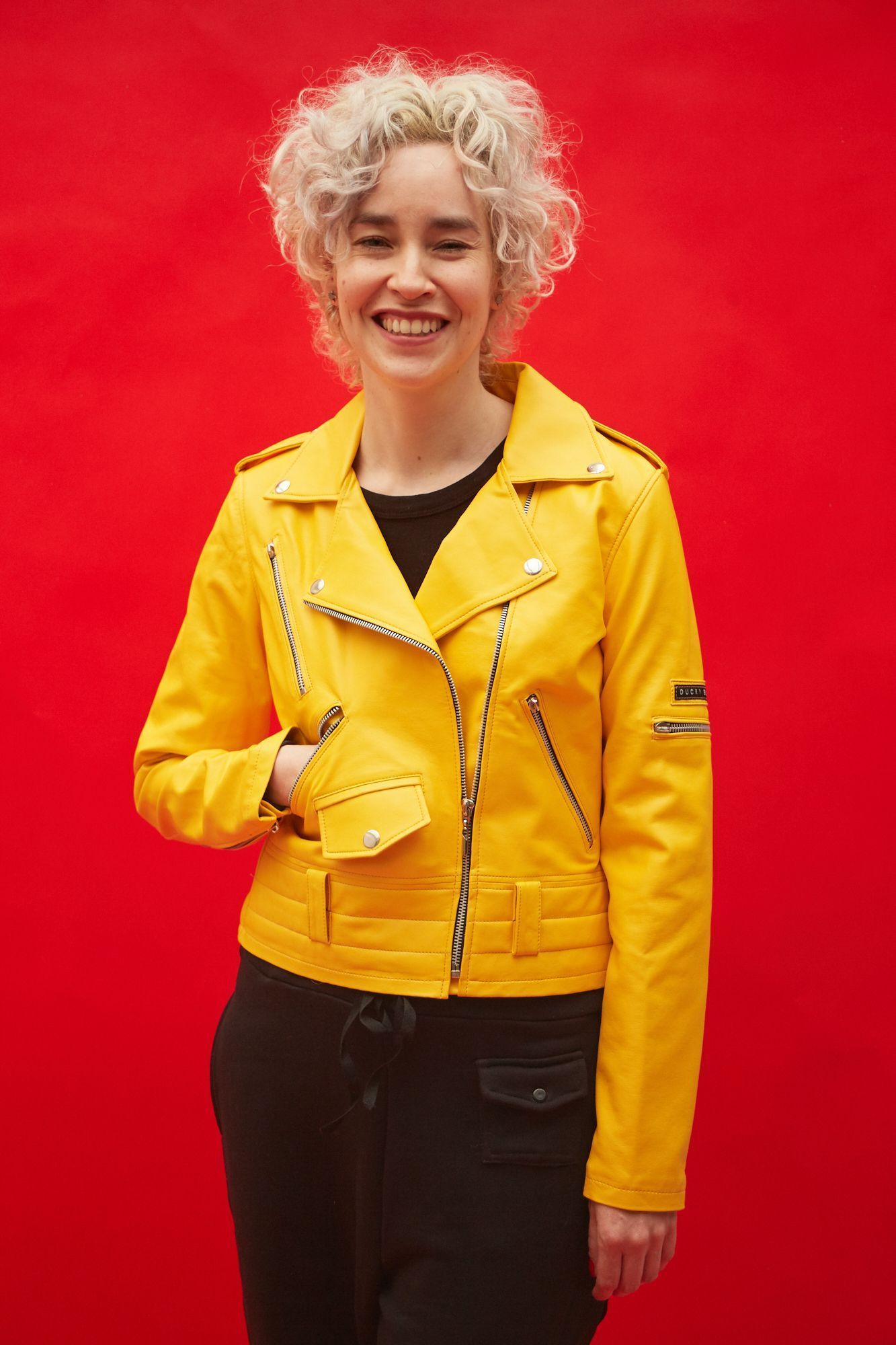 yellow-biker-jacket