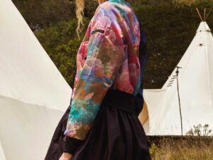 COTTON CLOUDS AND STORM WINDBREAKER
