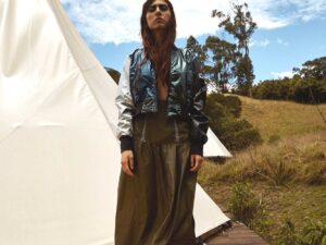 METALLIC WINDBREAKER