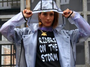 Ice Play Raincoat Unisex Outerwear | Ducky Black