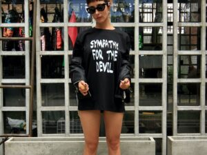 T-SHIRT "SYMPATHY FOR THE DEVIL”