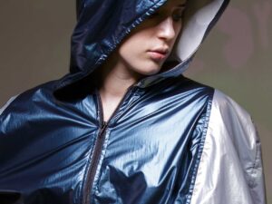 Unisex Rain Poncho Outerwear | Ducky Black Ducky Black