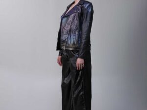 DARK LANDSCAPE BIKER JACKET