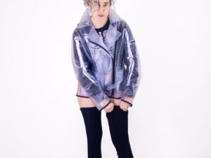 Chaqueta Impermeable Crazy Eyes|Unisex Outerwear | Ducky Black