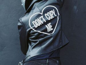 Biker Jacket "Don't Copy me"
