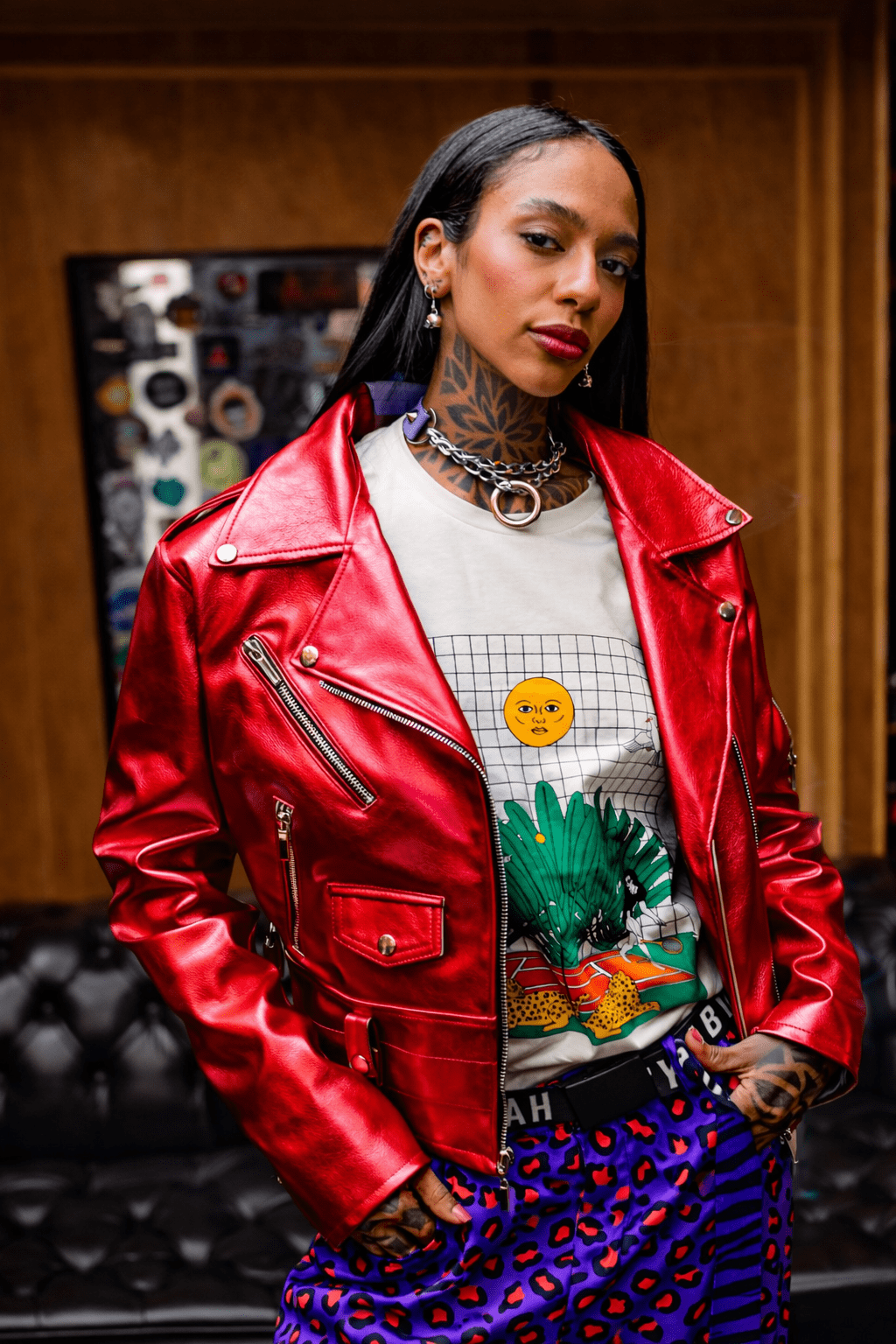 glam-biker-red-unisex