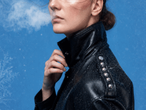 Dark Goddess Bomber – Chaqueta Bomber Oversize Negra Unisex Acolchado | Ducky Black
