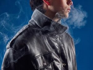Dark Goddess Bomber – Chaqueta Bomber Oversize Negra Unisex Acolchado | Ducky Black Men