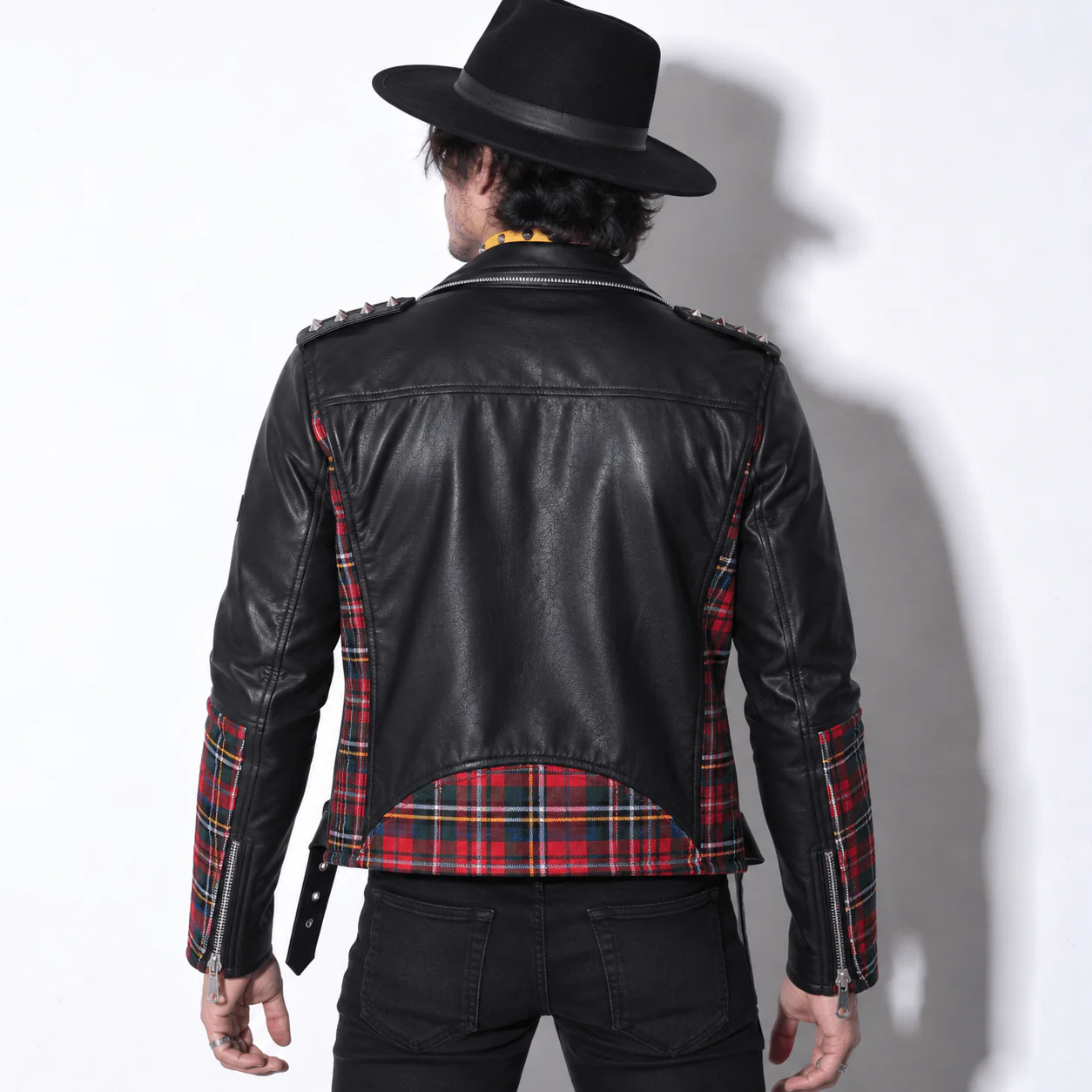 Ducky Black  biker bloody rebellion | Chaqueta biker | Ducky black - Imagen 5