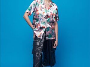 María Mercedes Carranza | Hawaiian shirt | Ducky Black