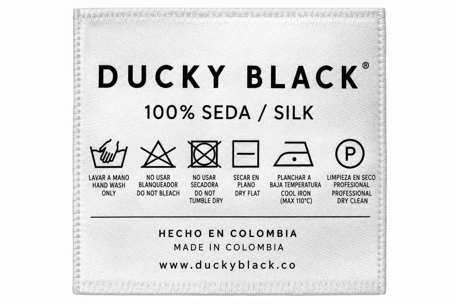 cuidado seda